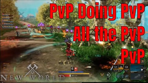 New World PvP and PvP Clips And All the PvPs As A Healer Because PvP