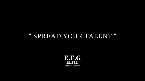 The Next 365 Days Think Passion, Think EFGELITF®, We build value for the future #EFGELITF