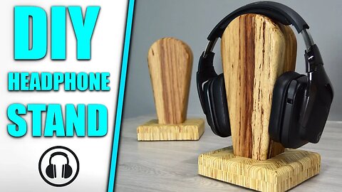 How To Build Your Own Headphone Stand | DIY