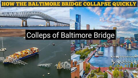 Colleps of Baltimore Bridge 🌉