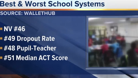 Study finds Nevada's schools among worst in country