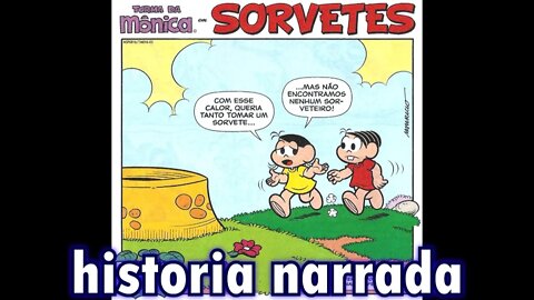 Turma da Mônica em-Sorvetes | Gibis do Rapha