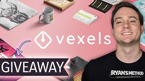 Vexels Review + Giveaway w/ Gero (PRINT ON DEMAND DESIGN HACK)