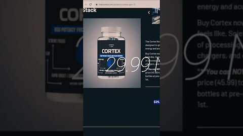 The NEW Cortex Nootropic Stack is HERE