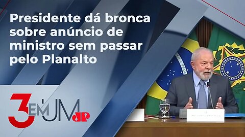 Bastidor 3 em 1: Ministério de Portos e Aeroportos admite que faltou comunicação com Lula