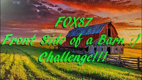 Fox87 Front Side Barn Challenge 2 CZ 457 MTR @bfox87