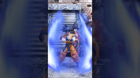 [Dragon Ball x Nezha] Son Goku Transformation SSJ - Stop Motion - Anime [John Wick - Anya] Cameo