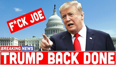 The return of TRUMP aims to "overthrow" the puppet BIDEN and return to the President