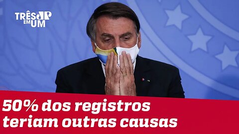 Bolsonaro fala sobre relatório do TCU que questiona mortes por COVID-19