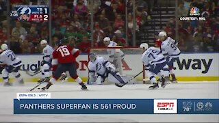 Florida Panthers superfan enjoying postseason run