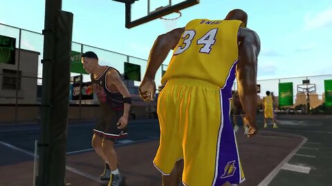 2 on 2: MJ and Scottie in Black vs SHAQ and Kobe