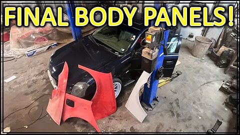 Custom wide body PT.2 | REAR MOLDS DONE ON CAR!