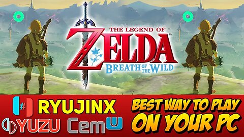 [2023] RYUJINX Vs CEMU Vs YUZU - Best emulator to play ZELDA BREATH OF THE WILD in PC? Perf. Test