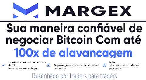 【Exchange MARGEX】Como Negociar BTC com até 100x de Alavancagem | Taxa de Comissão fixa de 40%