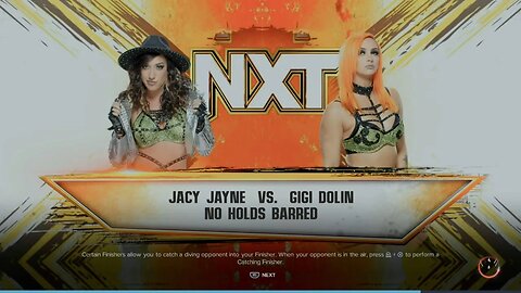 NXT Gigi Dolin vs Jacy Jayne