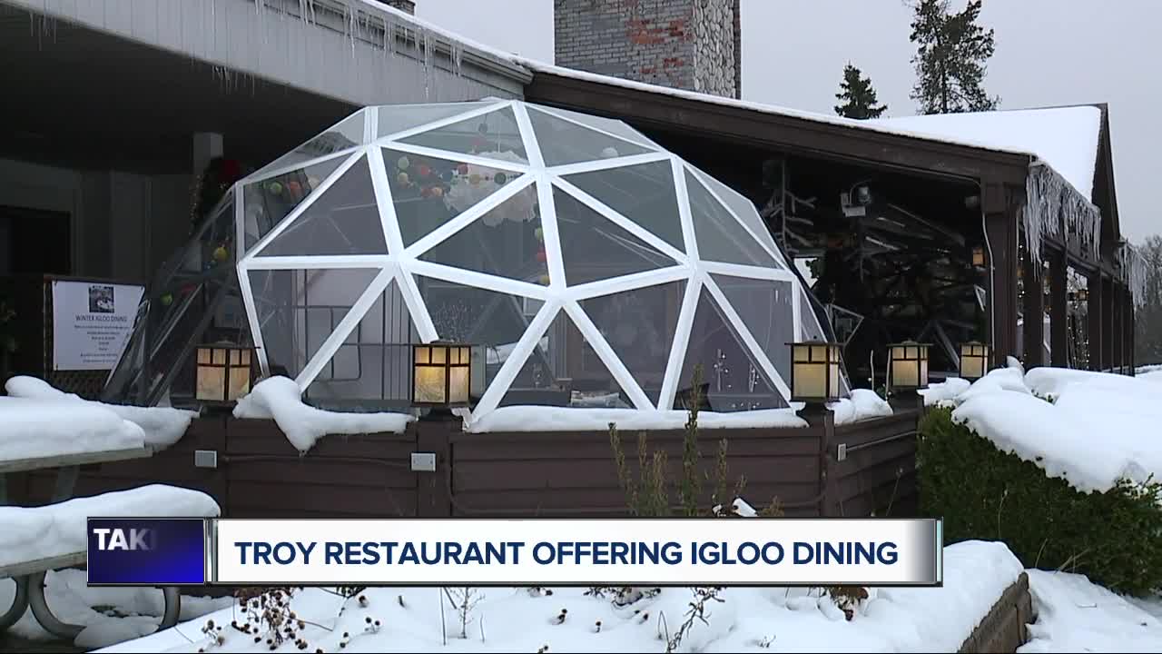 Cold and snow bring Igloo dining back to metro Detroit