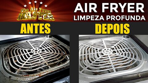 COMO LIMPAR A FRITADEIRA ELÉTRICA SEM ÓLEO POR DENTRO CORRETAMENTE? LIMPEZA PROFUNDA DA AIR FRYER