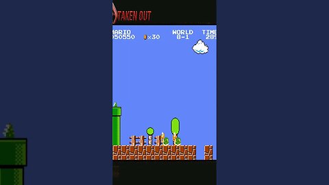 How to NOT Play Super Mario Bros #1 #Shorts