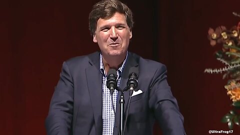 Tucker: This is not a political battle but a spiritual one. This is good vs evil. He knows God wi