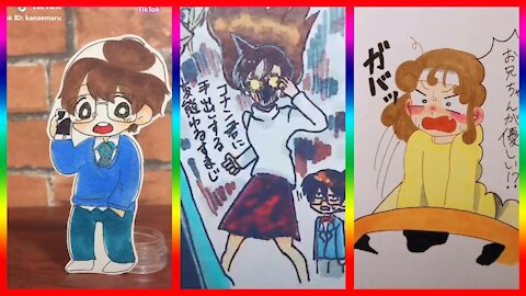 【ティックトックイラスト】ック絵-TikTok Paint Anime #25|Anime TikTok