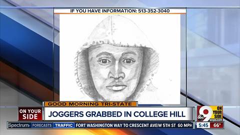 Police searching for a man accused of groping female joggers in College Hill