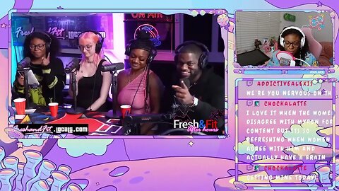 Reacting to my time on the Fresh & Fit Podcast ✩ ω ✩ !!