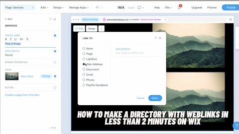 How To create a Directory with web-links on your website in less than 2 minutes