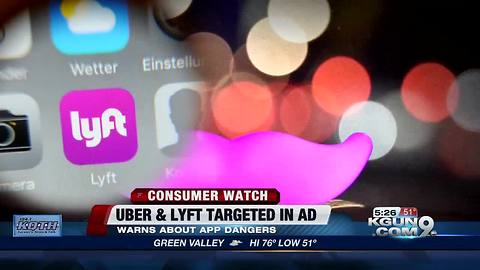 New campaign ad warns riders about Uber and Lyft