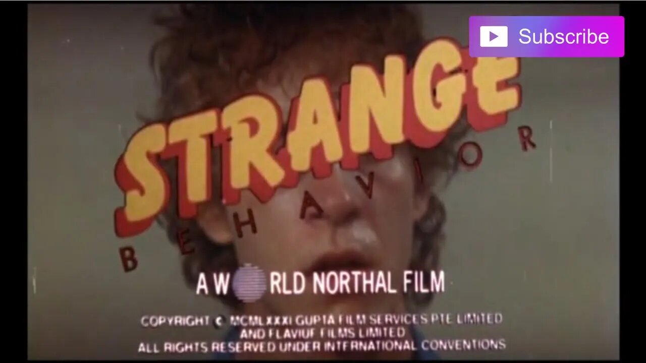 Strange Behavior 1981 Trailer Strangebehavior Strangebehaviortrailer