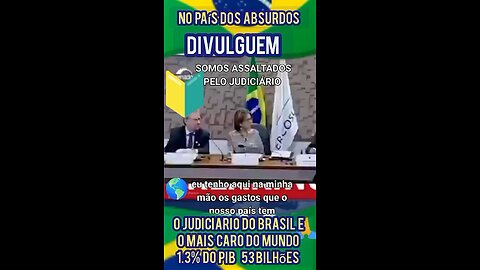 Gastos com o poder judiciário brasileiro