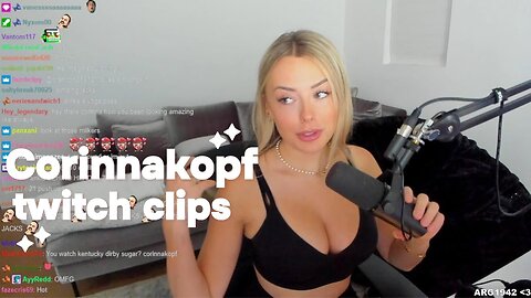 CORINNA KOPF MOST VIEWED TWITCH CLIPS PART 5