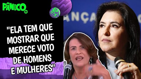 NEM O FEMINISMO E A SORORIDADE PODEM SALVAR A CANDIDATURA DE SIMONE TEBET? Valéria Bolsonaro analisa