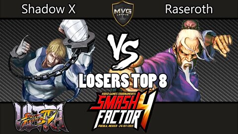 Shadow X vs. Raseroth - Smash Factor 4 - Losers Top 8 - USFIV