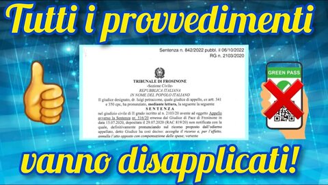 E' arrivata la sentenza sull'illegittimità dello Stato di Emergenza di Conte!