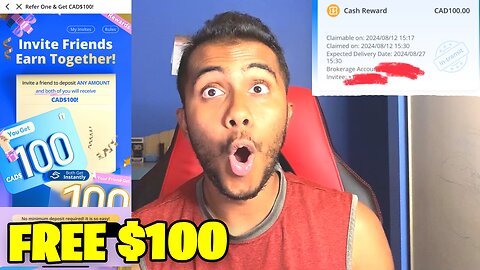 How To Make $100 For FREE in Less than 10 Minutes (Webull Refer & Earn)