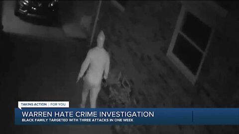 Shots fired into home of Warren family targeted 3 times in racist vandalism