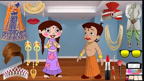 Chota Bheem Dulha and Dulhan ki Shaadi makeup company video