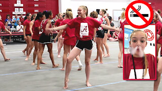 Alabama Gymnastics Camp | No Smoking | Whitney Bjerken