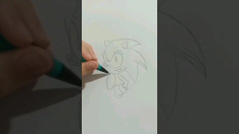 Desenhando o SONIC #arte #drawing #sonic #sonicthehedgehog #sonicdash #game #games #gameplay #gamer