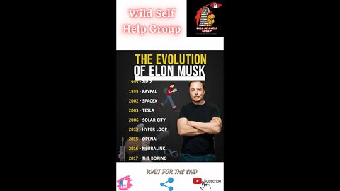 🔥The evolution of Elon Musk🔥#shorts🔥#motivation🔥#wildselfhelpgroup🔥28 march 2022🔥