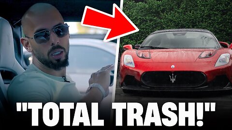 Andrew Tate's BRUTAL REVIEW of His $500,000 Maserati MC20