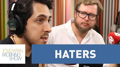 Como Felipe Castanhari lida com os "haters" da internet?