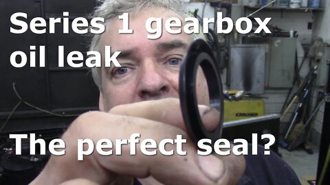 Series 1 gearbox oil leak. The perfect seal?