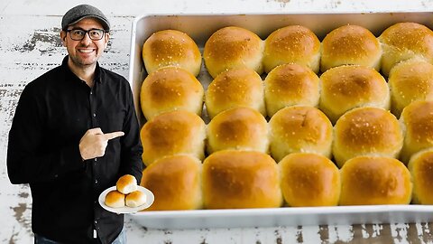 Easy Homemade Dinner Rolls Recipe