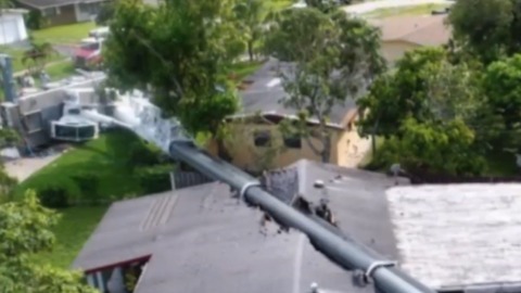 Families without water after Lauderhill crane collapse