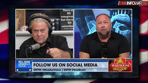 MEDIA BOMBSHELL : Steve Bannon Talks Great Reset With ALEX JONES