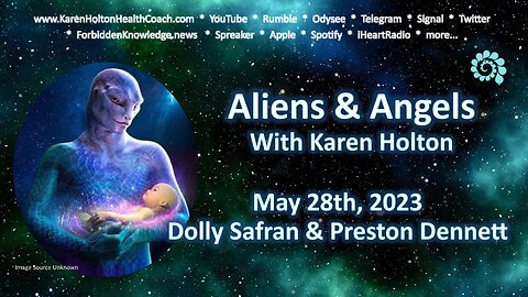 Aliens & Angels May 28, 2023 - Dolly Safran & Preston Dennett