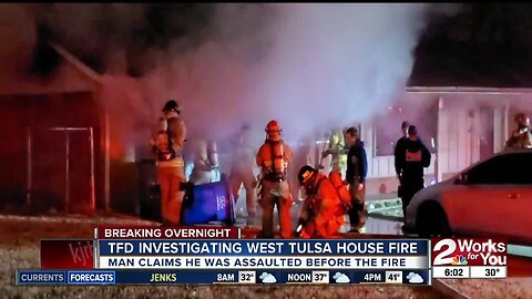 TFD investigating west Tulsa house fire