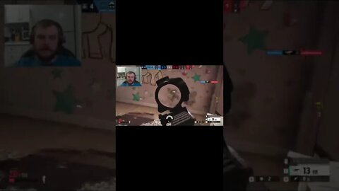 Bedroom Wall Bang Rainbow Six Siege House Clips #shorts