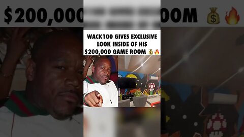 SmutFreeTV Exclusive: Wack100 $200,000 Game Room!!!!